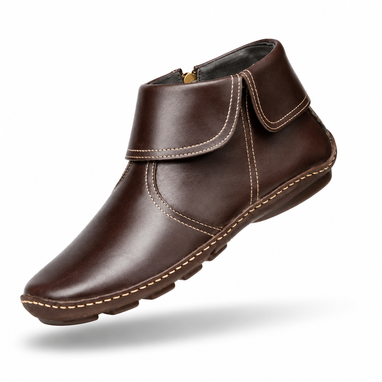 boots Amazon Wish European and American casual plus-size women's leather boots foreign trade women's boots Martin boots women's cross-border boots