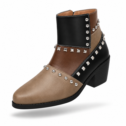 Plus Size Cross-border High-Heeled Knight Boots 2026 Autumn New Style Chunky Heel Foreign Trade Retro Pointed Toe British Style Martin Boots for Women