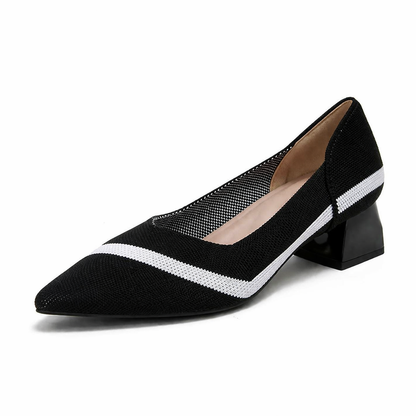 Tatiana Pump - Very Elegant and Comfortable Block Heel Shoe