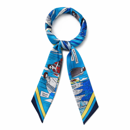 Lusitanna Key Ribbon – Lenço Elegante
