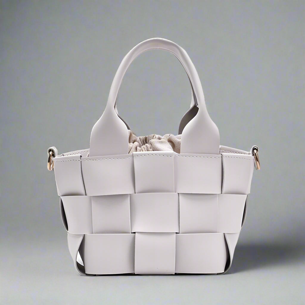 Gonzo Bag (Small Braided Vegan Leather Crossbody)