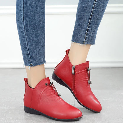 Arlette Serra Boots - Waterproof and Lined (Genuine Leather)