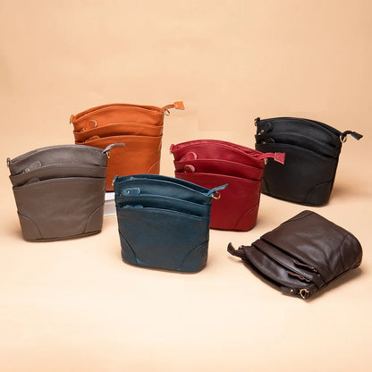 Bolsa "Loliana Pura" – Couro Legítimo Compacto