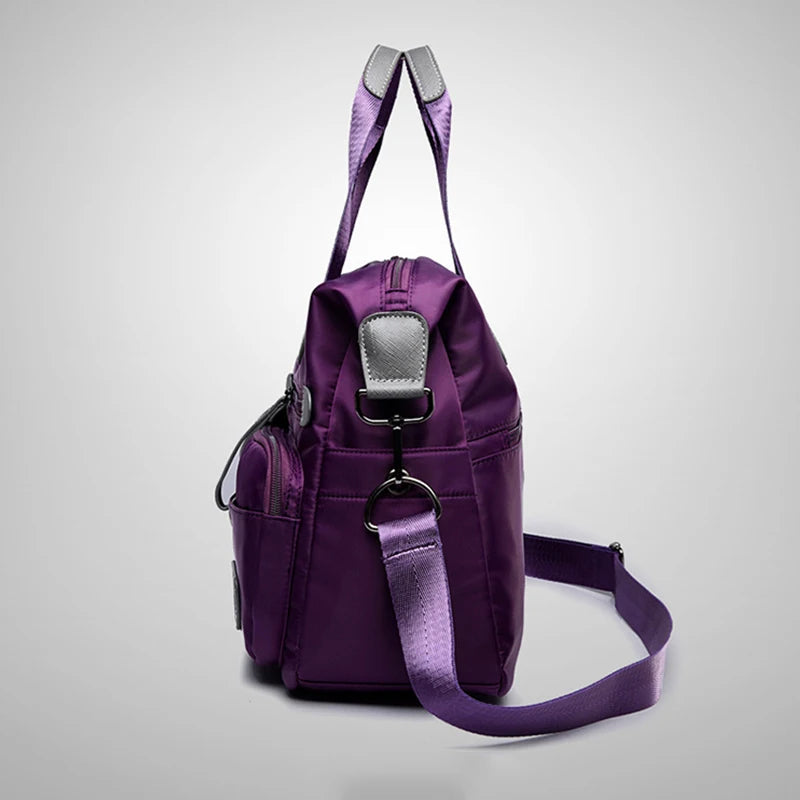 Urban Nylon Bag – Retro Elegance