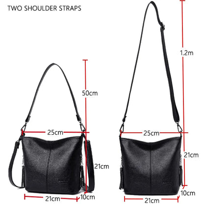 Bolsa "Lany Soft Tassel" – Elegância Casual com Estilo