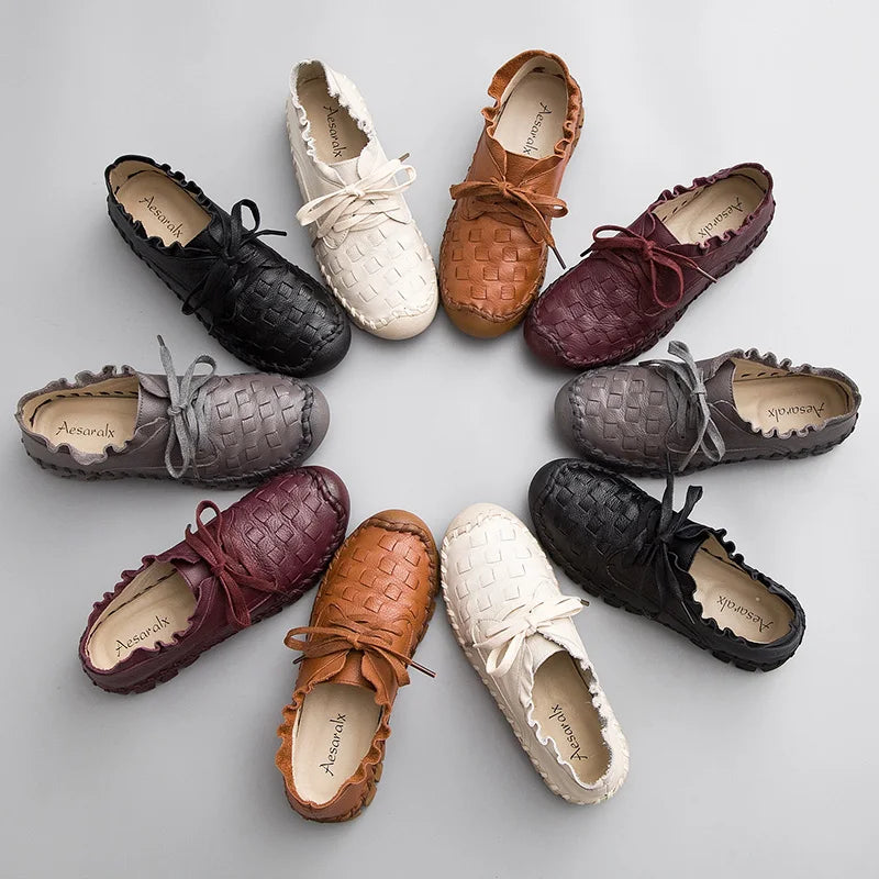 Lana Nuria - Super Comfortable Genuine Leather Sneakers