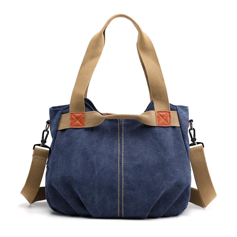 Marta-Canvas Hobo Bag