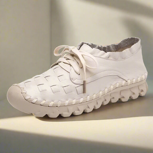 Lana Nuria - Baskets en cuir véritable ultra confortables