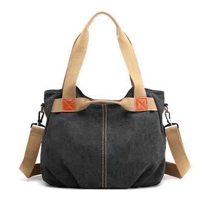 Marta-Canvas Hobo Bag