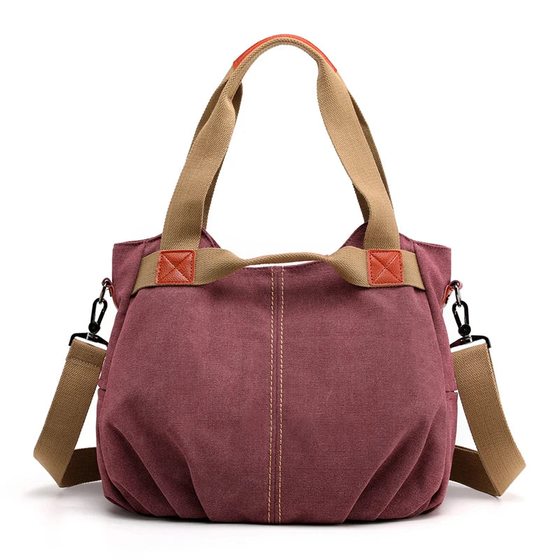 Marta-Canvas Hobo Bag