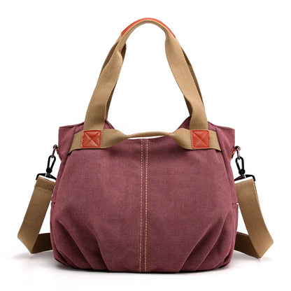 Marta-Canvas Hobo Bag
