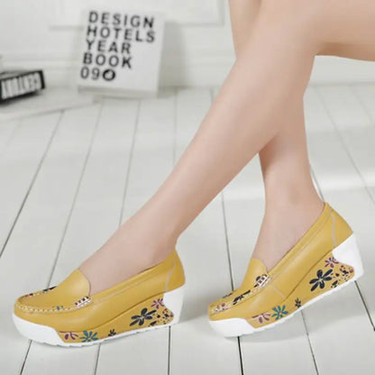 Mocassin Agata Nuria - Ultra confortable en cuir véritable