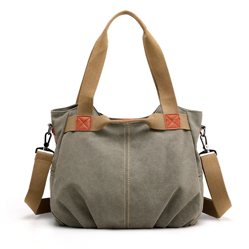 Marta-Canvas Hobo Bag