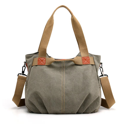Marta-Canvas Hobo Bag