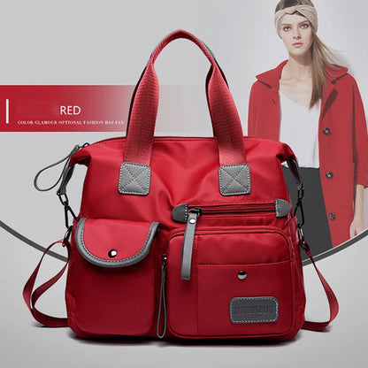 Urban Nylon Bag – Retro Elegance
