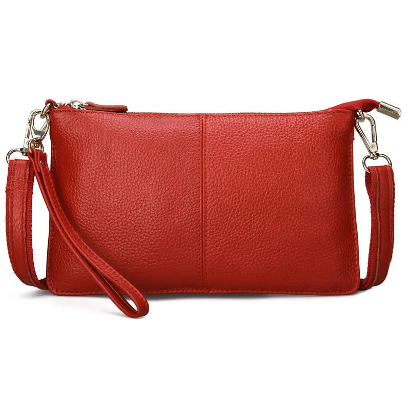 Clutch Helena – Elegância Casual em Couro genuíno