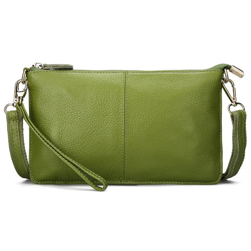 Clutch Helena – Elegância Casual em Couro genuíno