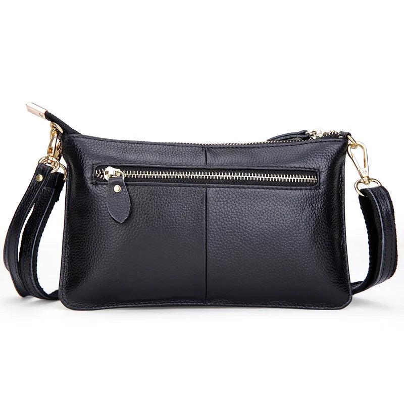 Clutch Helena – Elegância Casual em Couro genuíno