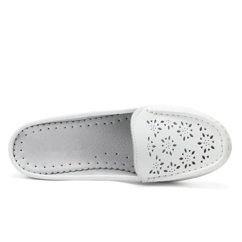 Agata Nuria - Mule ultra confortable en cuir véritable