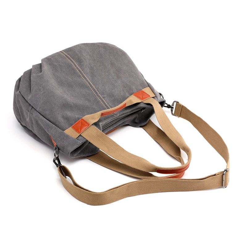 Marta-Canvas Hobo Bag