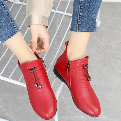 Arlette Serra Boots - Waterproof and Lined (Genuine Leather)
