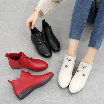Arlette Serra Boots - Waterproof and Lined (Genuine Leather)