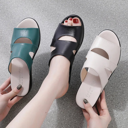 Unadan - Super Comfortable Genuine Leather Slippers