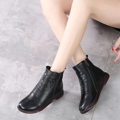 Fabianna Gio Boots - Genuine Leather