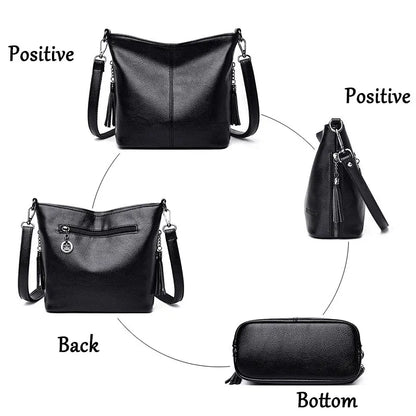 Bolsa "Lany Soft Tassel" – Elegância Casual com Estilo