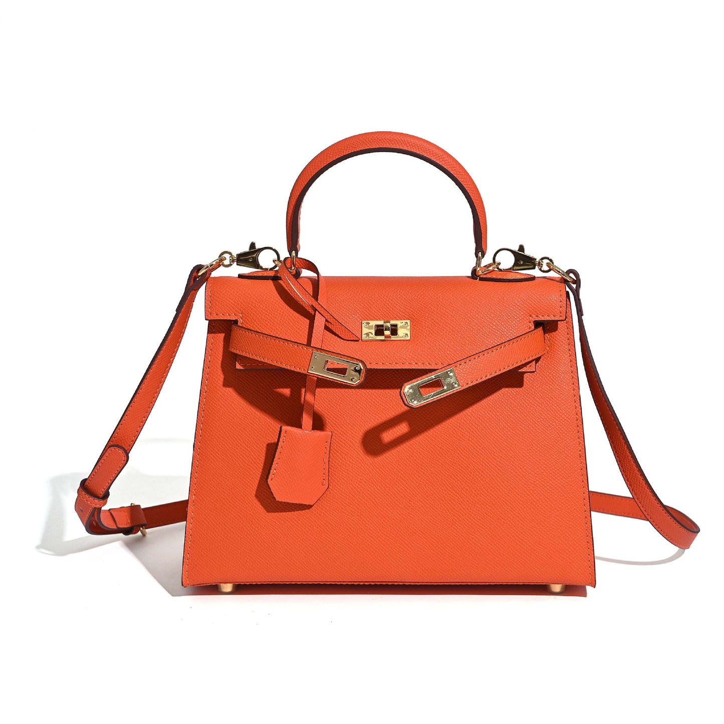 Grace Classique – Bolsa em Couro Genuíno Estilo Epsom