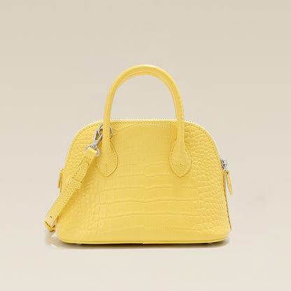 Bella Croco Mini – Genuine Leather Handbag