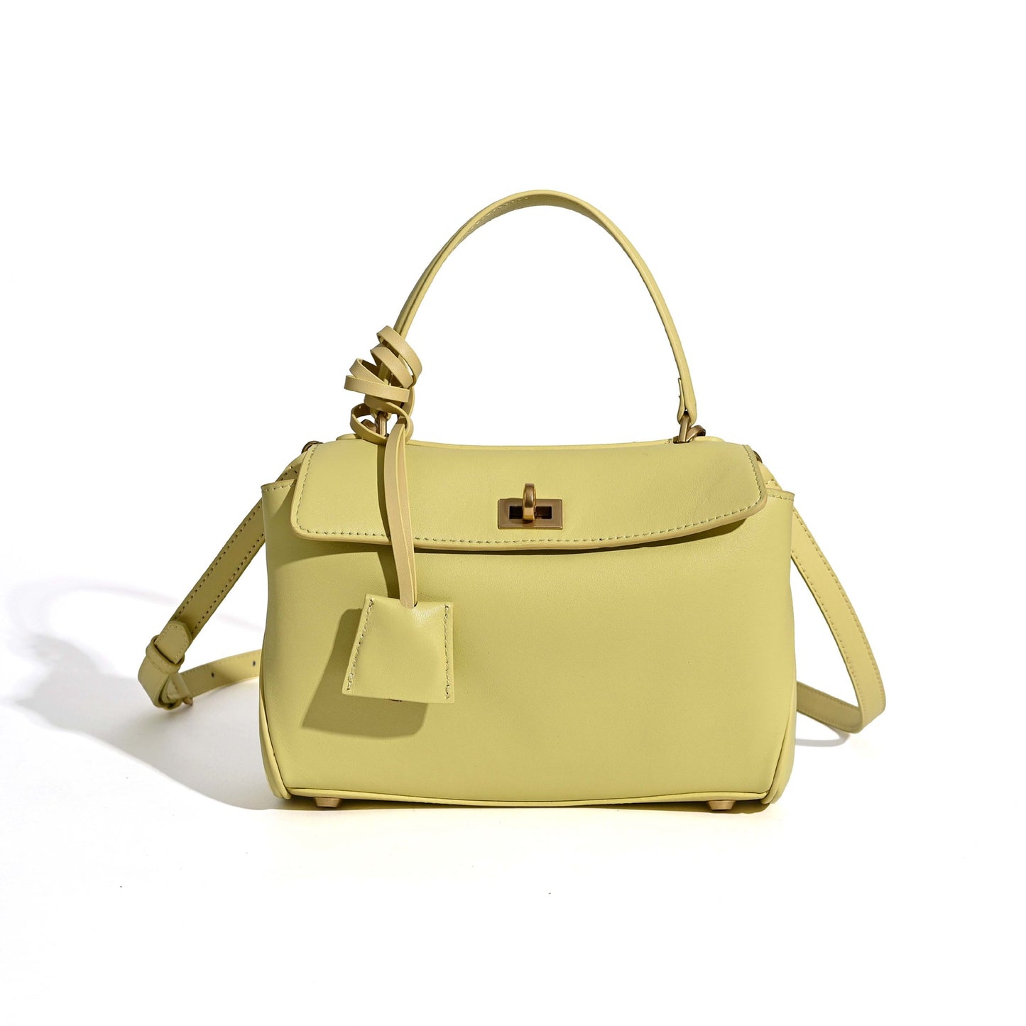 Sofia – Bolsa Estruturada em Couro Bovino Full-Grain