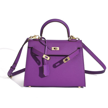 Grace Classique – Bolsa em Couro Genuíno Estilo Epsom