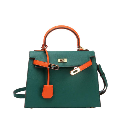 Grace Duo – 25 CM Epsom Style Genuine Leather Bag