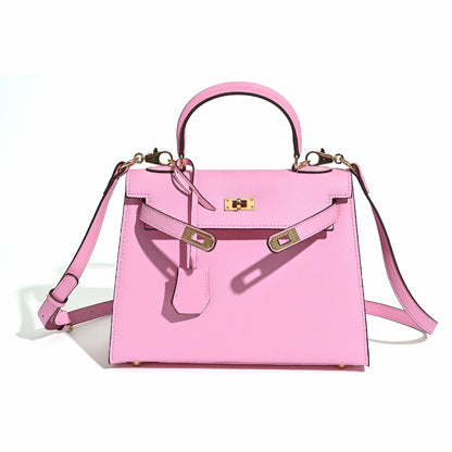 Grace Classique – Bolsa em Couro Genuíno Estilo Epsom