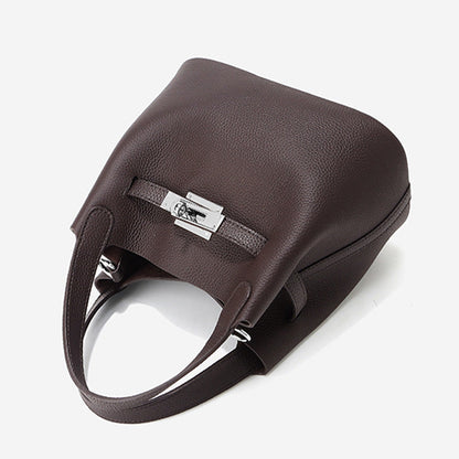 Elara Bucket – Genuine Leather Bag