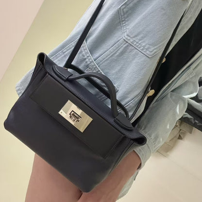 Sienna Lock Mini – Genuine Leather Handbag