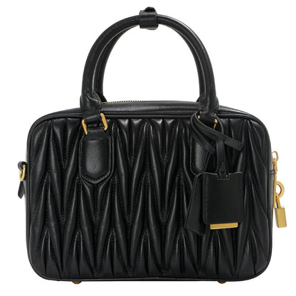 Aria Matelassé Mini – Genuine Leather Bag