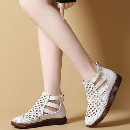 RAFEZZI Cleopatra Sandal Boot - Comfortable and elegant (Genuine Leather)