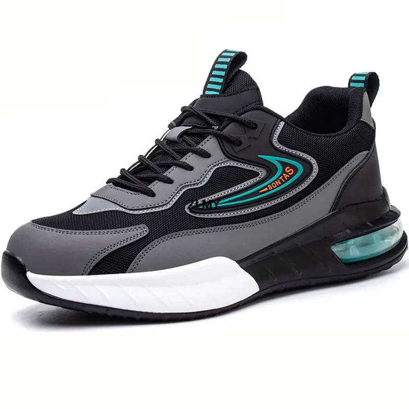 AirMax Guard - Sapato de Segurança com Câmara de Ar e Biqueira de Aço