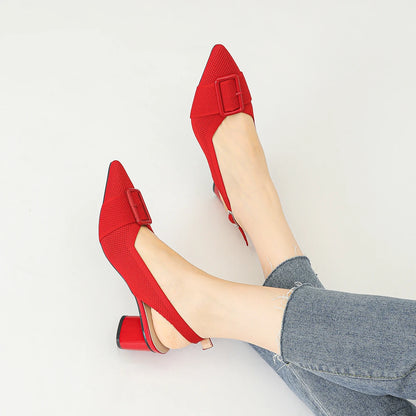 Fanna - Very Elegant and Comfortable Mid-Heel Shoe