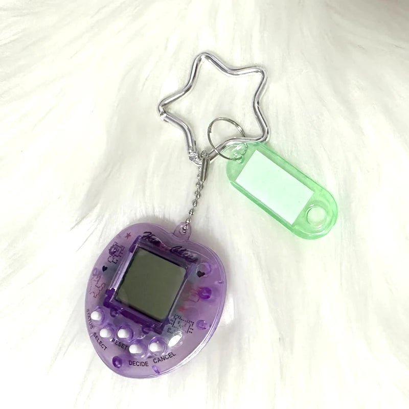 Lusitanna Pixel Charm – Interactive Retro Keychain