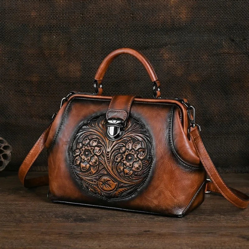 Mochila Floral Aurora Vintage – Design Elegante de Alta Qualidade