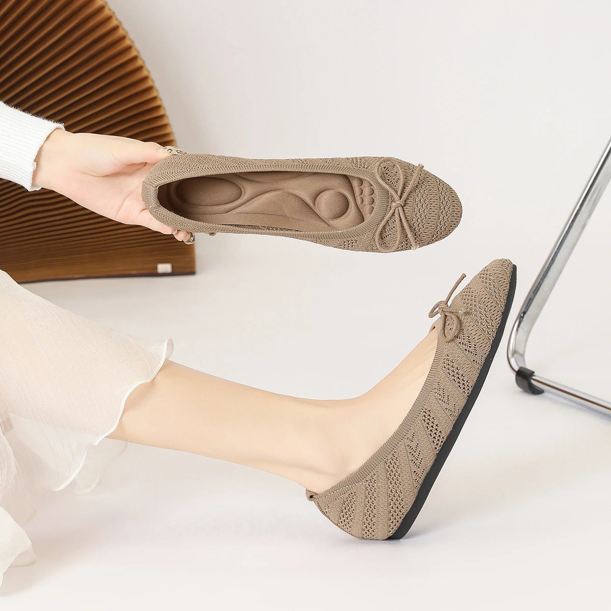 Tasi - Very elegant and comfortable Sabrina-style shoe