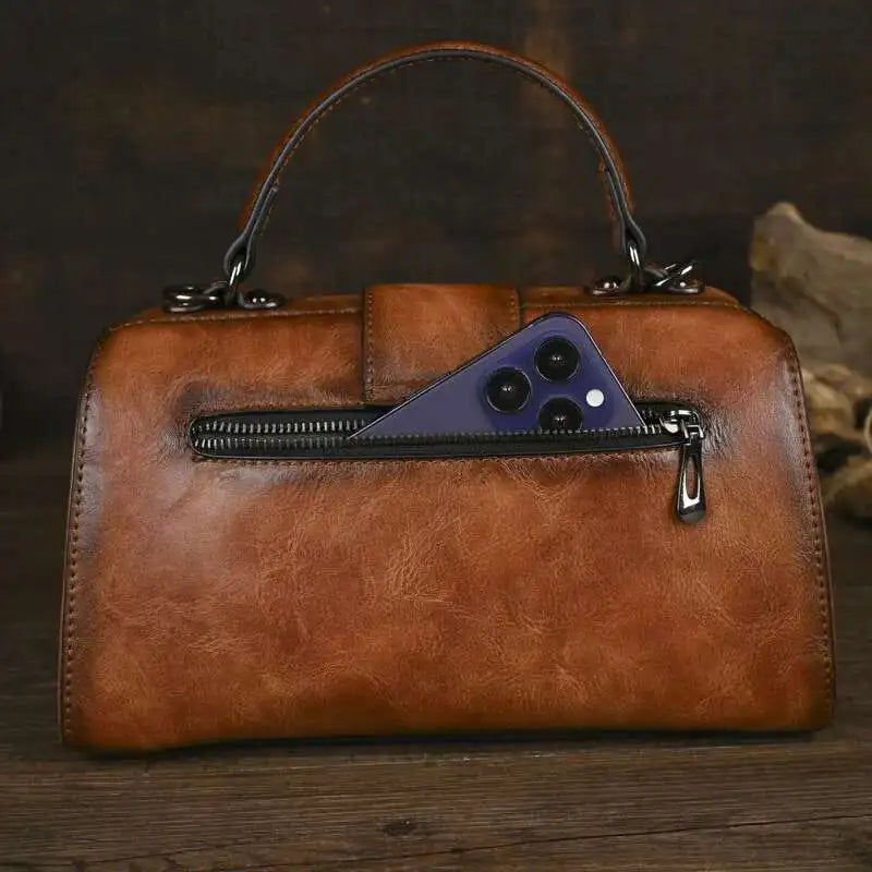 Mala Verona Vintage – Design Almofadado Elegante