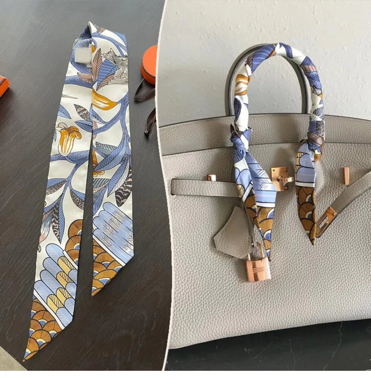 Lusitanna Key Ribbon – Lenço Elegante