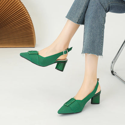 Fanna - Very Elegant and Comfortable Mid-Heel Shoe