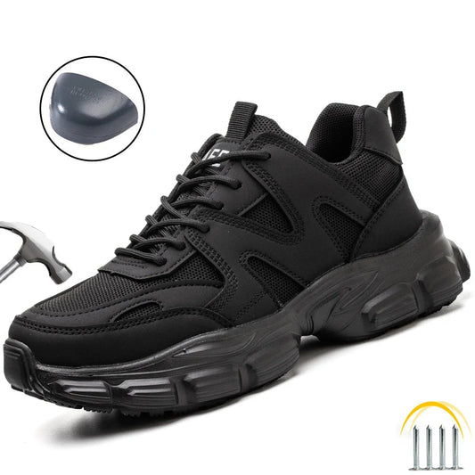 ForgeRunner FZ58 - Sapato de Segurança Desportivo com Biqueira de Aço