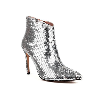 Sequin Ankle Boots