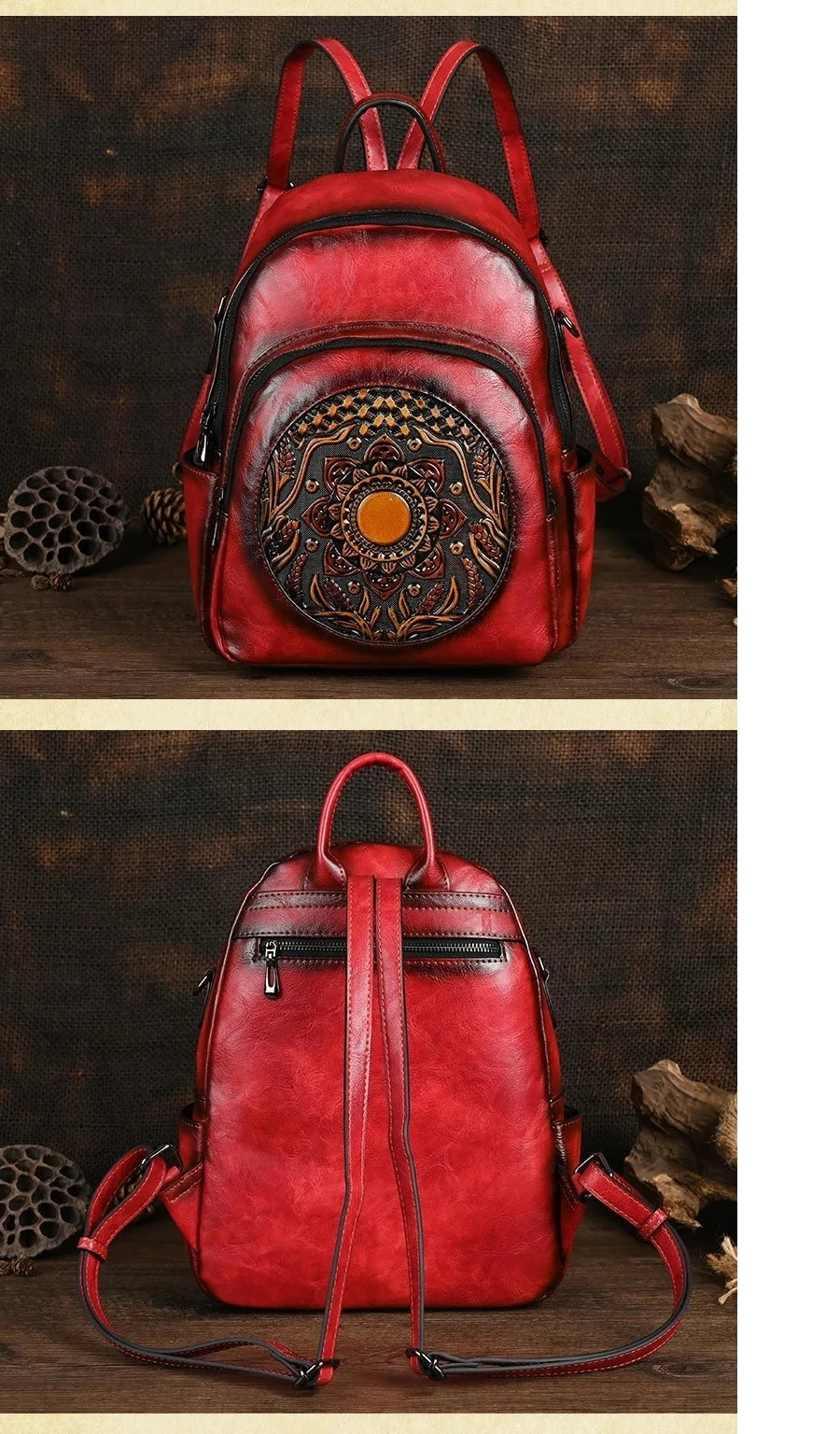 Mochila Atlas Vintage – Grande Capacidade